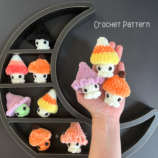 Itty Bitty Boo Pops Crochet Pattern