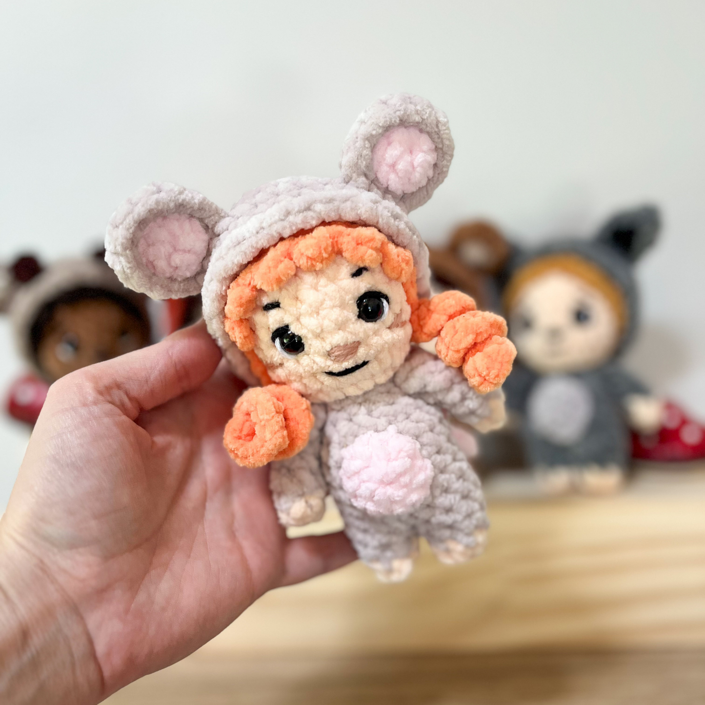 Crochet Digital Pattern - The Critter Crew of Whimsy Woods