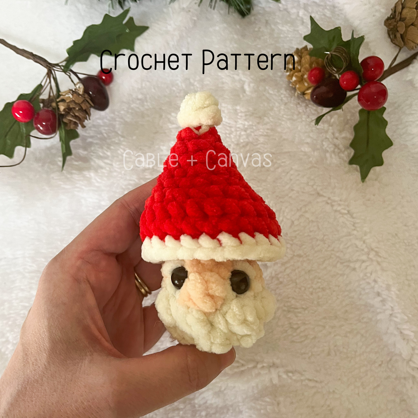 Santa Pop Crochet Pattern