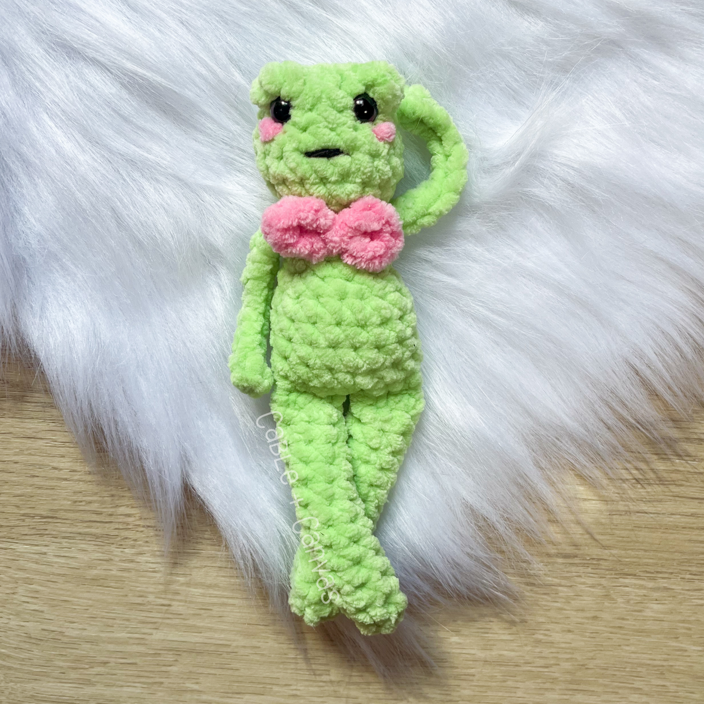 Frogbert Crochet Pattern