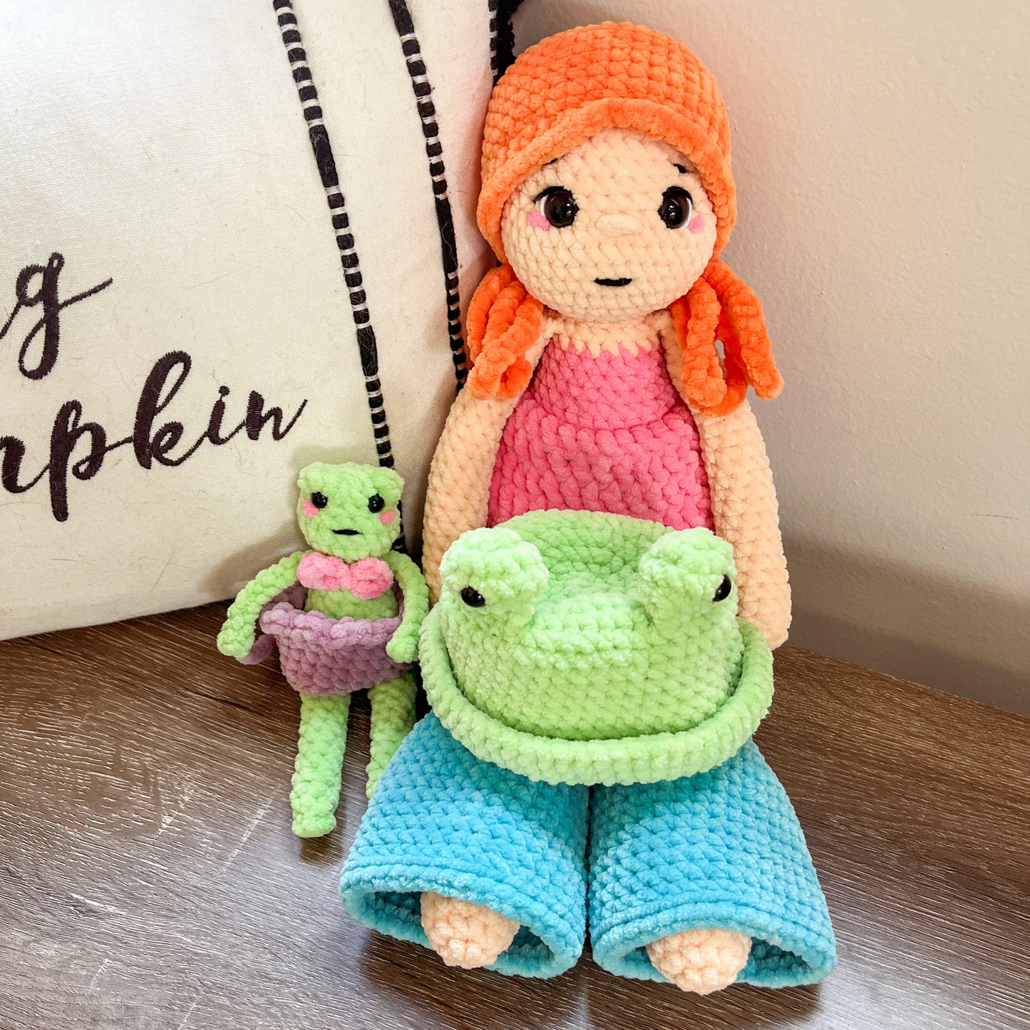 Fergie & Frogbert, Ragdoll Crochet Patterns