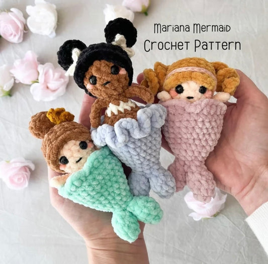 Mariana Mermaid Pop Crochet Pattern