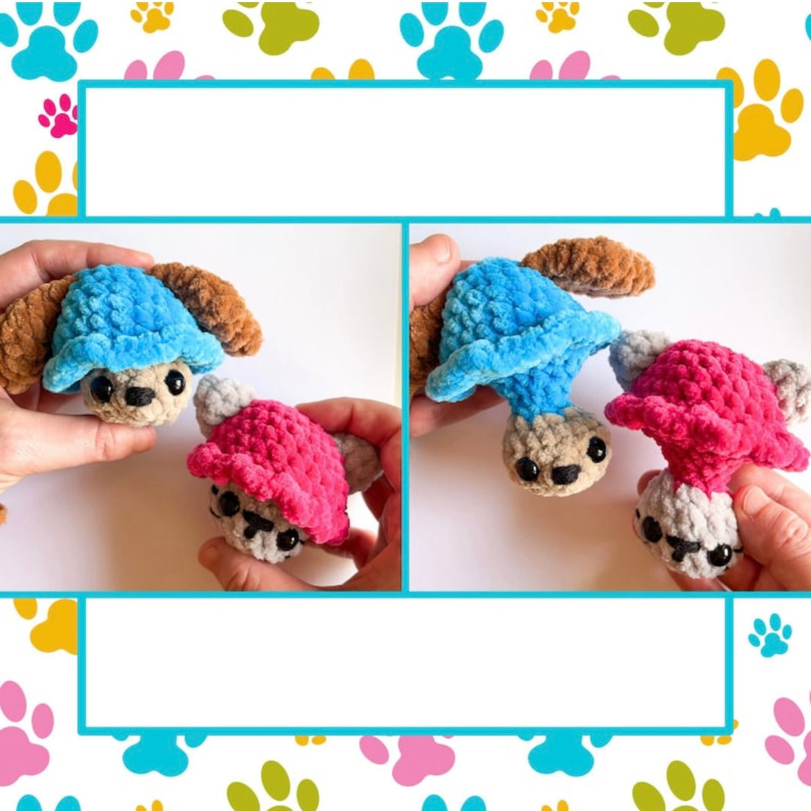 Itty Bitty Pet Pops Crochet Pattern